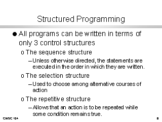 Structured Programming