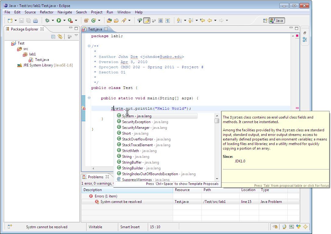 Compiler Errors