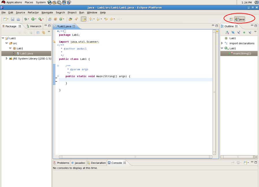 Java Perspective