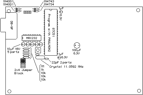 parts placement diagram