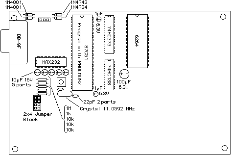 parts placement diagram