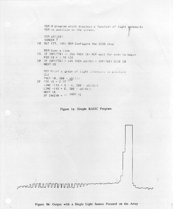 output trace