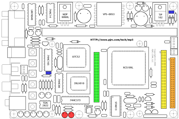 Parts Placement Illustration, Step 5